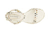 SANDALO GILDA IN PELLE CON BORCHIE MULTICOLOR
