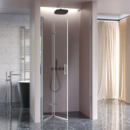 Porta Doccia pieghevole soffietto doccia trasparente h190 REA-MINI