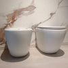 Coppia sanitari wc e bidet bianco opaco scarico ciclonico MOON