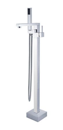 Rubinetto vasca a pavimento freestanding quadrata ARPELS