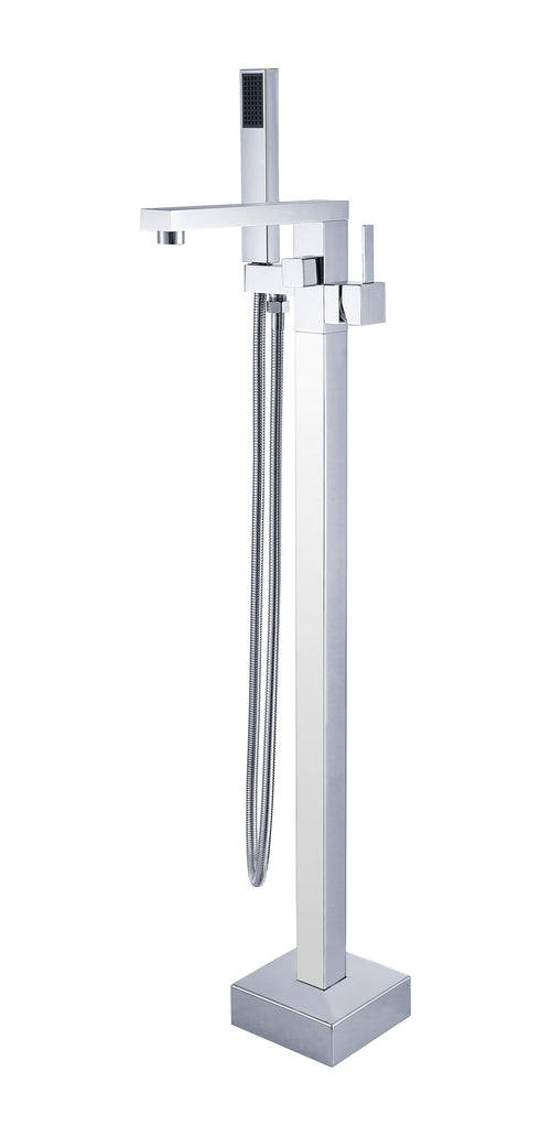 Rubinetto vasca a pavimento freestanding quadrata ARPELS