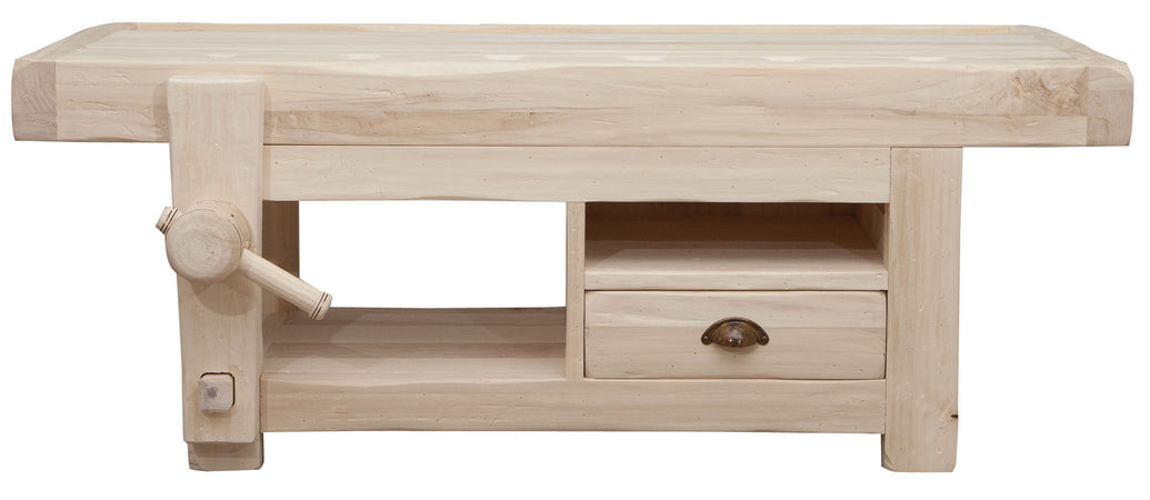 Biscottini Biscottini Porta TV Mobile legno massello tiglio grezzo 120x65x45 Made in Italy