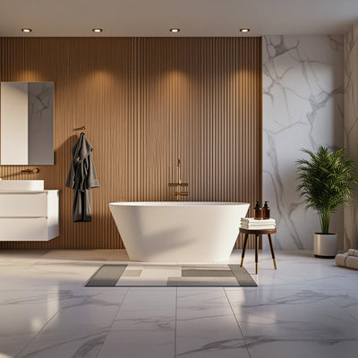 Vasca free standing Bianco lucido 170x80 RIVER