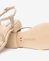 Nero Giardini sandali donna in pelle beige-lino E513403D412