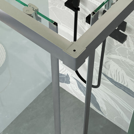 Box Doccia due lati scorrevole 6mm H195cm UNICO FINE SERIE