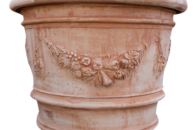 Biscottini Vaso in Terracotta 100% Made in Italy interamente Lavorata a Mano