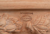 Biscottini Set 2 Cesta Cestina Vaso in Terracotta 100% Made in Italy interamente Lavorata a Mano Vaso Fiori L40XPR40XH19 CM