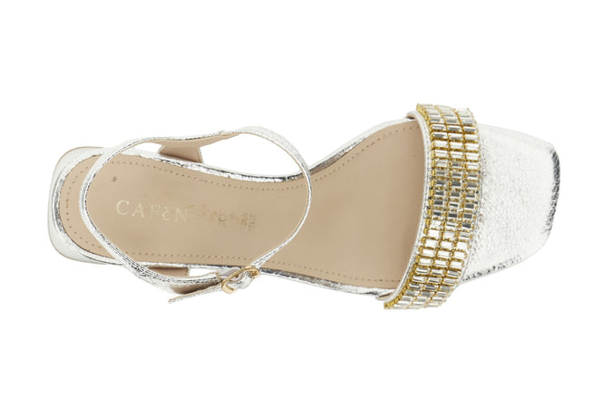 SANDALO GILDA CON STRASS
