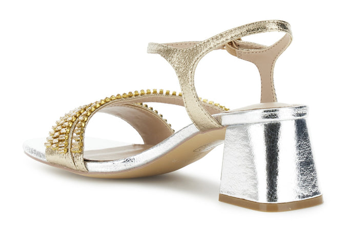 SANDALO GILDA CON STRASS
