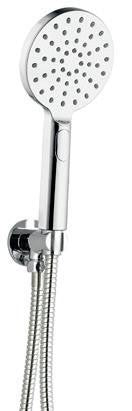 Kit doccia termostatico 5pz Miscelatore - Braccio - Soffione 25 - Doccetta