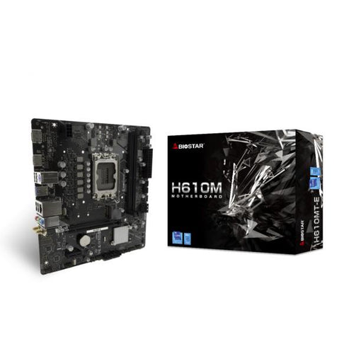 MB BIOSTAR 1700 Intel H610M- 2xDDR4- 4SATA3 HDMI- DP- Type-C front- GbE Lan- MATX