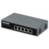 Switch 5 porte PoE++ con 4 porte Gigabit e una porta RJ45 Gigabit Uplink