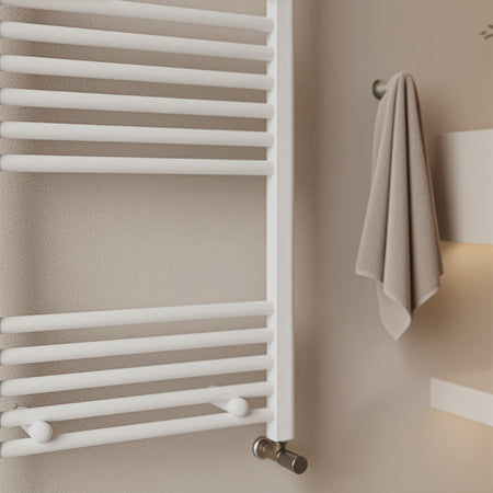 Scaldasalviette termoarredo 160x50 bianco interasse 45 cm IDRAULICO