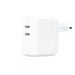 Apple Caricatore 35W DoppiaUSB-C iPhone iPad Watch MW2K3ZM/A