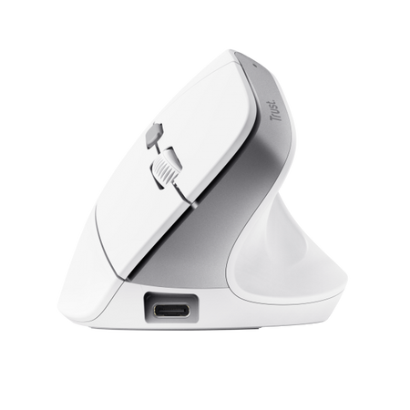 TRUST MOUSE BAYO II ERGONOMICO WIRELESS, BIANCO