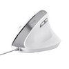 TRUST MOUSE ERGONOMICO BAYO II, BIANCO