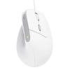 TRUST MOUSE ERGONOMICO BAYO II, BIANCO