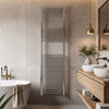 Scaldasalviette termoarredo 180x50 cromato interasse 45 cm IDRAULICO