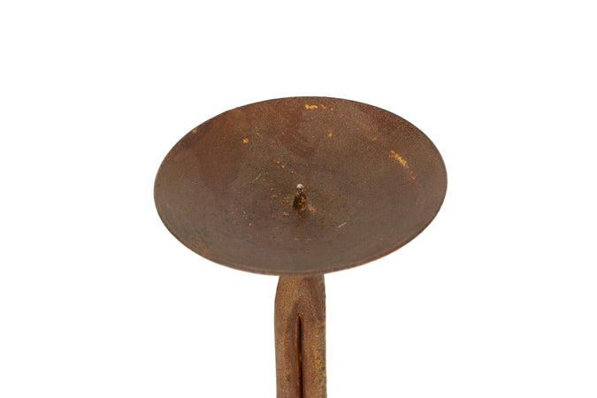 Biscottini CANDELIERE IN FERRO BATTUTO LAVORATO A MANO L19XPR19XH64 mano, finitura