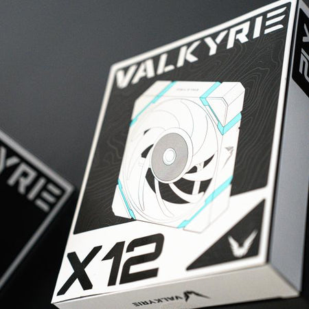 VALKYRIE VENTOLE CASE X12F ARGB WHITE FAN REVERSE 120mm VK-FANX12RW