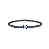 2JEWELS - BRACCIALE UOMO TENNIS CON ANCORA