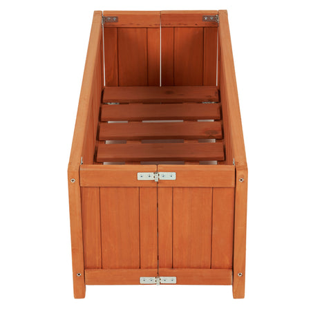 Fioriera Legno Pieghevole Vaso Fiori Piante Giardino Salvaspazio 70x25x30cm