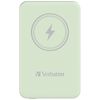 VERBATIM POWER BANK WIRELESS MAGNETICO 5000 mAh VERDE