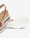 Nero Giardini sandali donna con zeppa cognac E513520D329