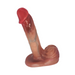 Dildo Realistico in Silicone Morbido pene 15 cm Naturale con Ventosa e Testicoli