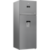 Beko Frigo Doppia Porta Total Nofrost 455lt E 70cm Inox Rdne455e40dxbn