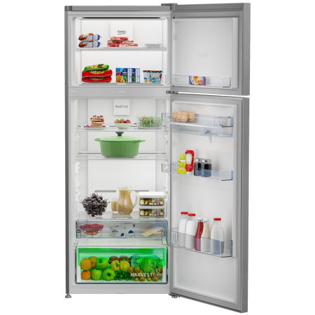 Beko Frigo Doppia Porta Total Nofrost 455lt E 70cm Inox Rdne455e40dxbn