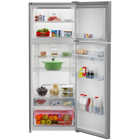 Beko Frigo Doppia Porta Total Nofrost 455lt E 70cm Inox Rdne455e40dxbn
