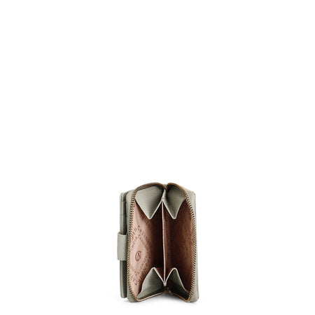PORTAFOGLIO DONNA IN PELLE CON PORTASPICCIOLI CON ZIP