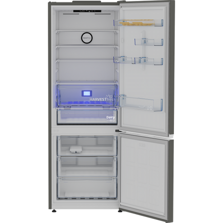 Beko Frigo Combinato Total Nofrost 561lt E 70cm Grigio B3rcne564hg