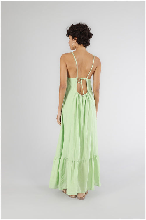 ABITO CON BRETELLINE MISTOSETA