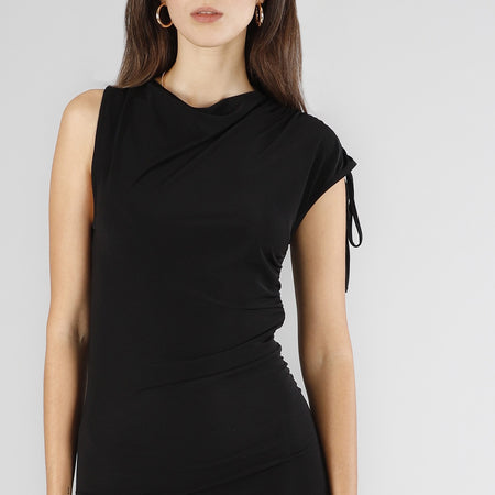 ABITO CON DRAPPEGGIO