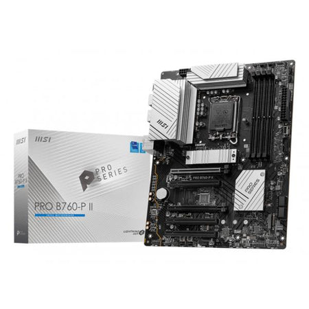 MSI MB PRO B760-P II,B760,LGA1700,4DDR5,5PCI-EX16,2M.2,4SATA3,1USB3.2 GEN2,7USB3.2 GEN1,6USB2.0