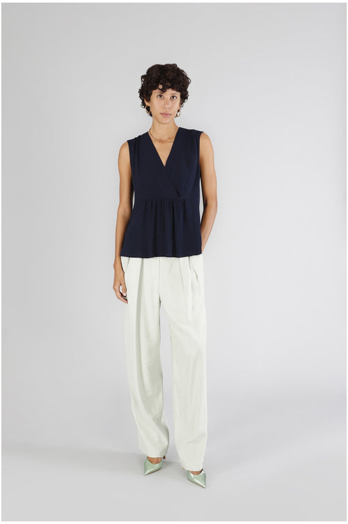 BLUSA SMANICATA IN MAROCAINE