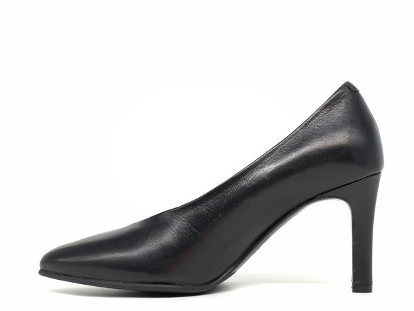 DONNA SOFT Décolleté 7551 nappa nera