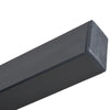 Salotto da Giardino con Divano da Esterno e Tavolino, Mobili da Giardino in Rattan Sintetico, Set 4 Pz, Grigio 860-166