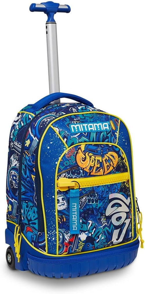 Mitama Star Zaino Con Ruote Trolley Ragazzo Bambina Scuola Elementare