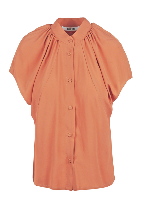 GRIFONI Grifoni - Camicia - 451764 - Salmone da donna