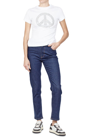 MO5CH1NO JEANS - MOSCHINO MO5CH1NO JEANS - Moschino - T-shirt - 430118 - Bianco da donna