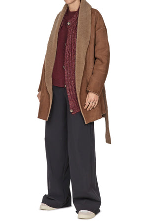 LA FEMME BLANCHE La Femme Blanche - Cardigan - 441809 - Bordeaux da donna
