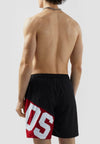 GCDS COSTUME ESSENTIALS BAND LOGO SHORT SWIMSHORTS da uomo