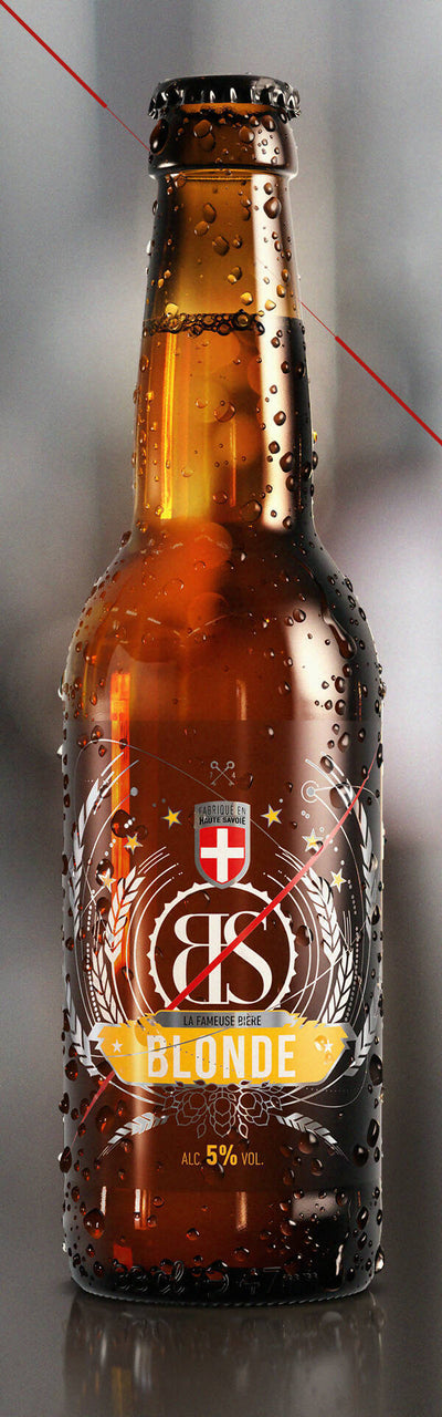 12 Birre Bionde Artigianale Bio (consegna Gratuita )di Marca Brasseur Savoyard Alc 5% 333ml Origine: Haute Savoie