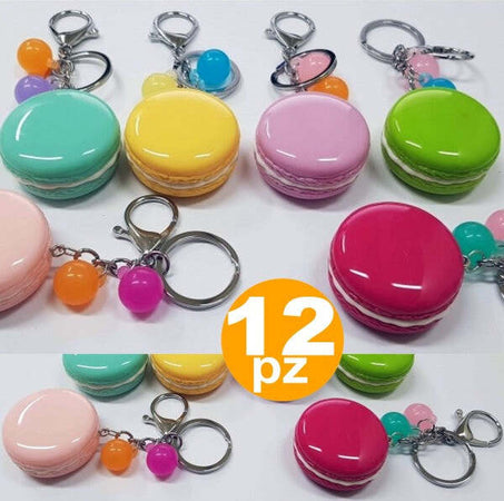 12 Bomboniera Bomboniere Macaroons Colorati Gancio Kawaii Compleanno Portachiavi Casa e cucina/Hobby creativi/Materiali per hobby creativi/Forniture per feste/Bomboniere Trade Shop italia - Napoli, Commerciovirtuoso.it