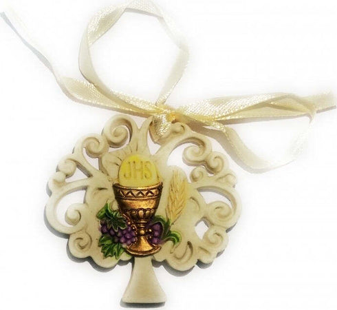 12 BOMBONIERE COMUNIONE CALICE ALBERO DELLA VITA EUCARESTIA CERAMICA APPENDINO Casa e cucina/Hobby creativi/Materiali per hobby creativi/Forniture per feste/Bomboniere Trade Shop italia - Napoli, Commerciovirtuoso.it