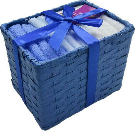 12x Lavette Asciugamani Bagno Lavette in Spugna 100% Cotone Set con Cestino Asciugamani Ospiti 30x30 Bianco & Dintorni 3456 Casa e cucina/Tessili per la casa/Biancheria da bagno/Asciugamani/Set di asciugamani Puleo Casa - Palermo, Commerciovirtuoso.it