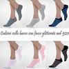12-Paia-Di-Calzini-A-Collo-Basso-Da-Donna-Fantasmini-Con-Fasce-Glitterate-35-40